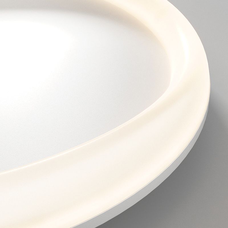 Contemporary White Flush Mount Lighting LED Acrylic Ceiling Light for Bedroom