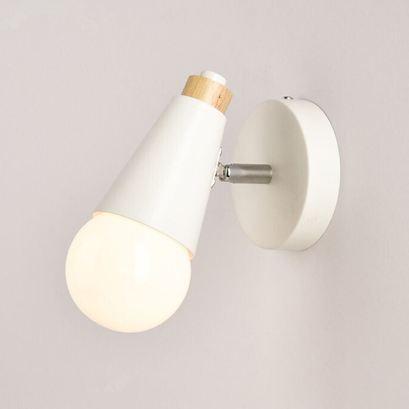 Modern Wall Light Fixture Minimalist Wooden Wall Light Sconce for Bedroom