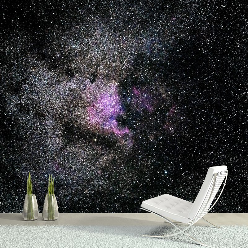 Mysterious Universe Mural Wallpaper Contemporary Wall Covering for Home Decor