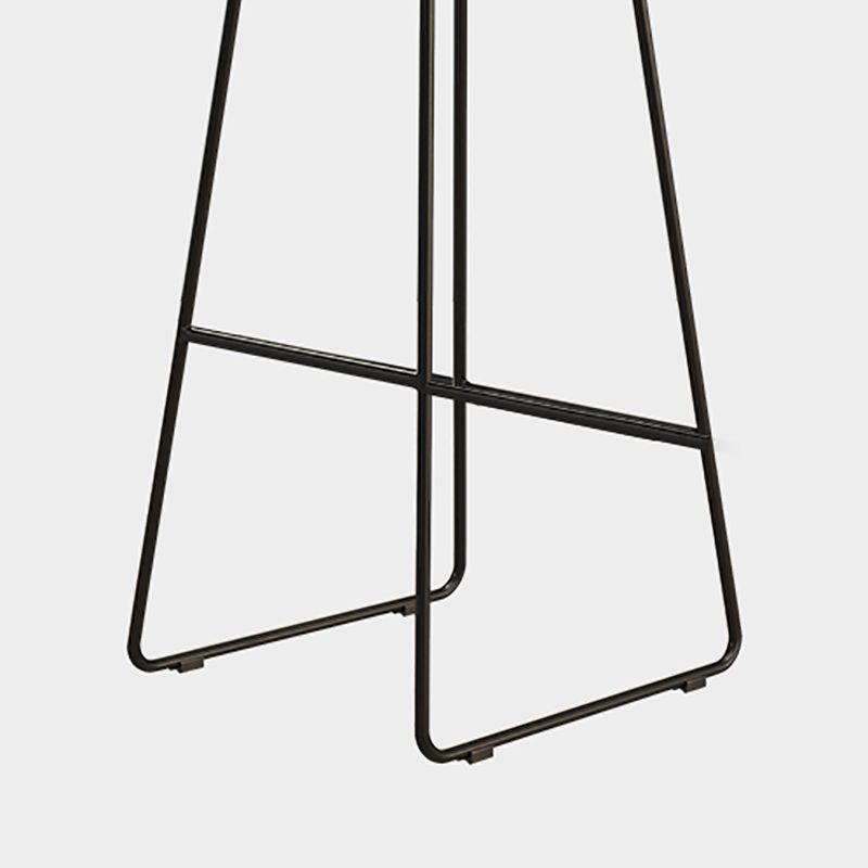 Modern Style Acrylic Counter Barstools for Home Bucket Low Back Stools