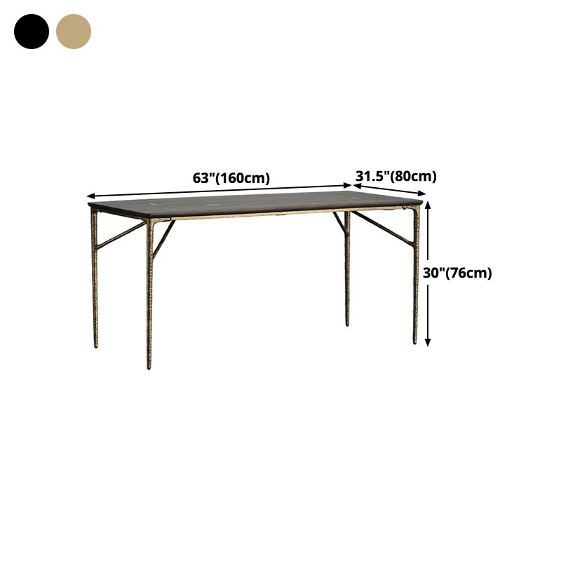 Rectangle Oak Solid Wood Furniture Luxury Style Dining Room Collection