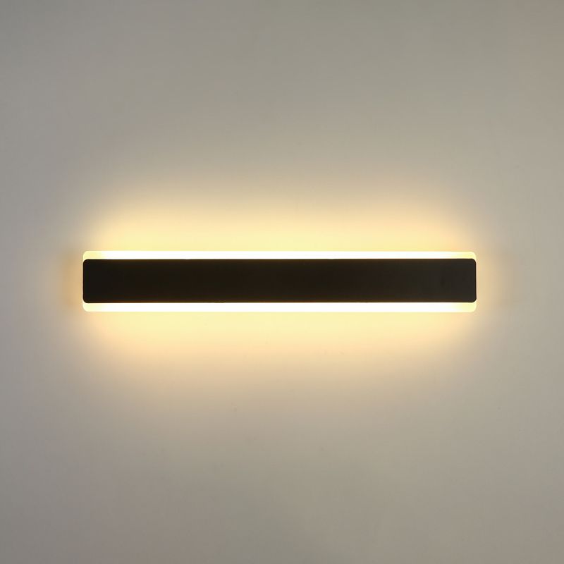 Wall Sconce Lighting Simple Style LED Metal Wall Mounted Light for Bedroom