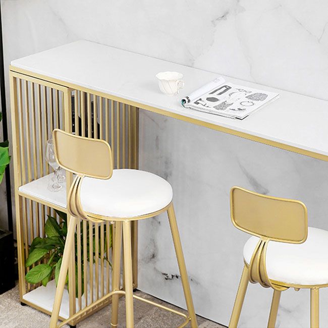 1/2/3 Pieces Bar Stool and Table Set Rectangular Bar Table Set