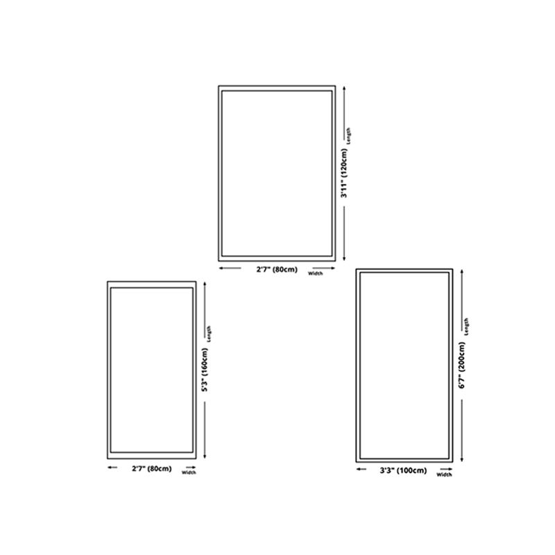 Stijlvol rood gebied Rug bloempatroon polyester gebied tapijt vlekbestendig vloerkleed voor slaapkamer