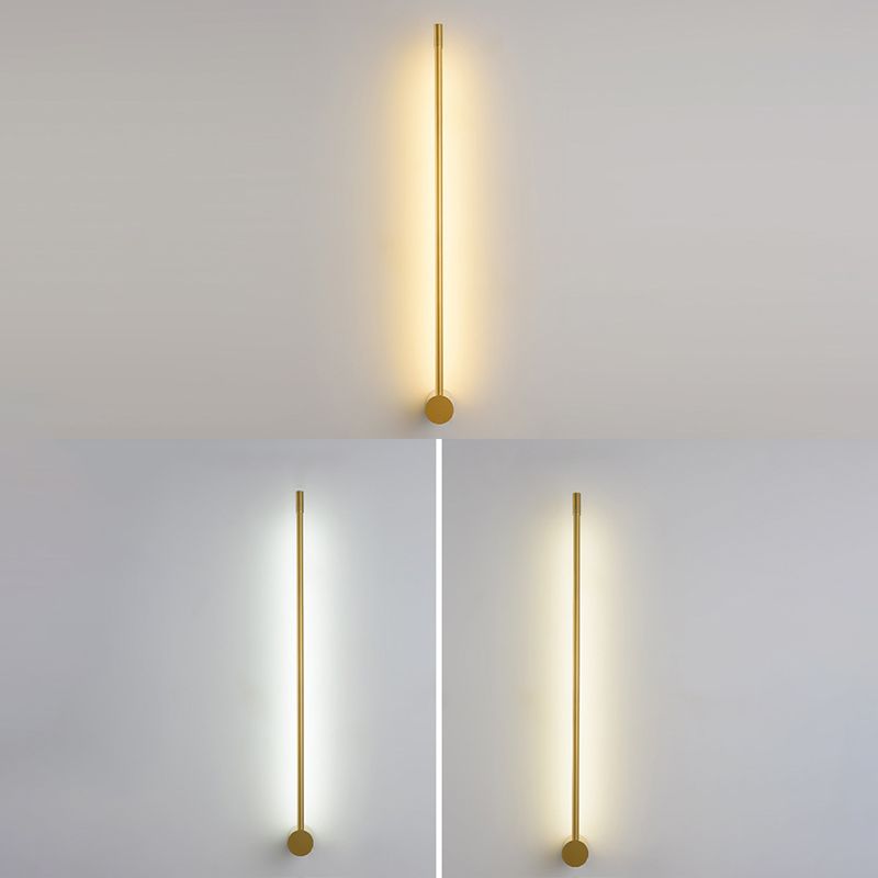 Minimalistische strip Shady Wall SCONCE Moderne stijl metalen wandverlichting voor woonkamer