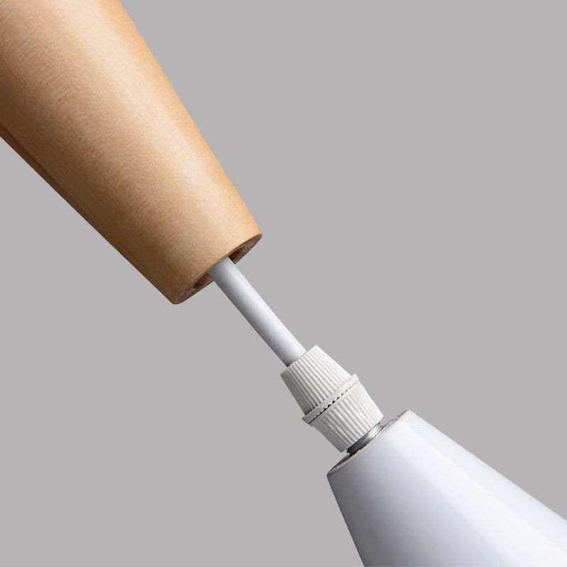 Luce a sospensione a colori macaron in stile nordico 1 luce in metallo appeso per cucina