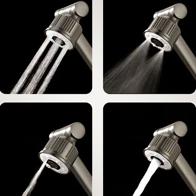 Deck Mounted Copper Tub Faucet Low Arc Robotic Arm Profile Faucet