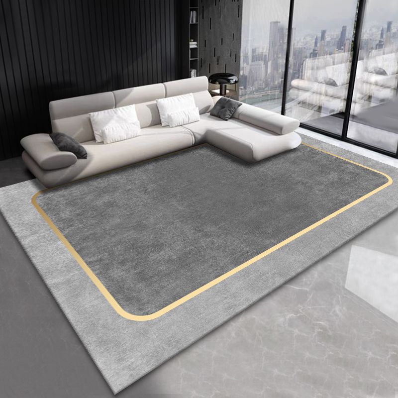 Modern woonkamer vloerkleed Prachtig wasbaar Wasbaar Truug Polyester Stain Resistant Area Tapijt