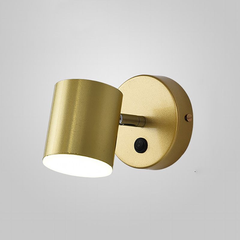 Luz de luz LED de pared de pared de marco de hierro moderno para la luz de lectura de la cama para la noche para la luz de la cama