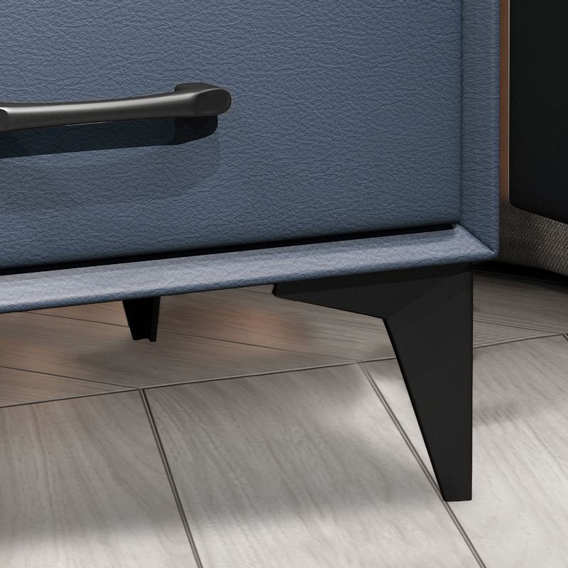 Contemporary Wooden Drawer Storage Bed Nightstand for Bedroom
