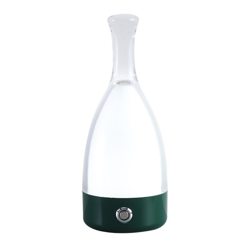 Bottle Shape Table Lamp Modern Style Glass Single Light Table Light