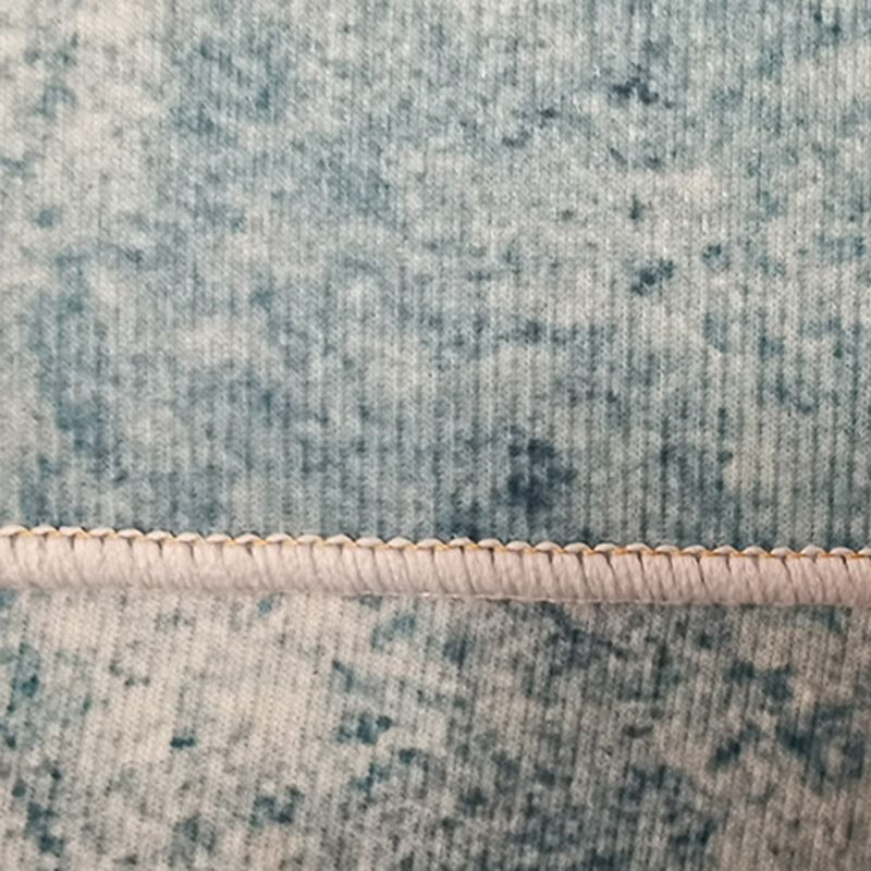 Classical Floral Printed Rug Polyester Indoor Carpet Non-Slip Backing Area Rug for Living Room