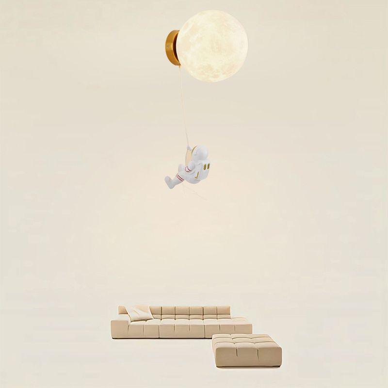 Contemporary Globe Sconce Lights Glass 1 Light Wall Lighting Fixtures