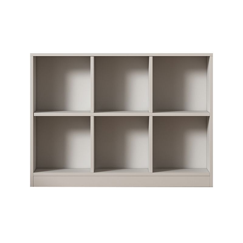 Contemporary Style Wood Bookshelf Closed Back Bookcase for Office