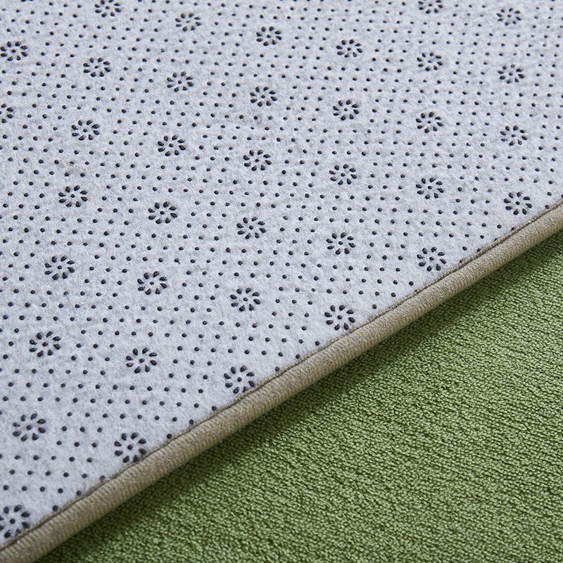 Noordse massief kleuren Tapijt multi-gekleurde katoenen blend indoor tapijt niet-slip achtersteuning huisdiervriendelijke gemakkelijke verzorgingstapijt voor kamer
