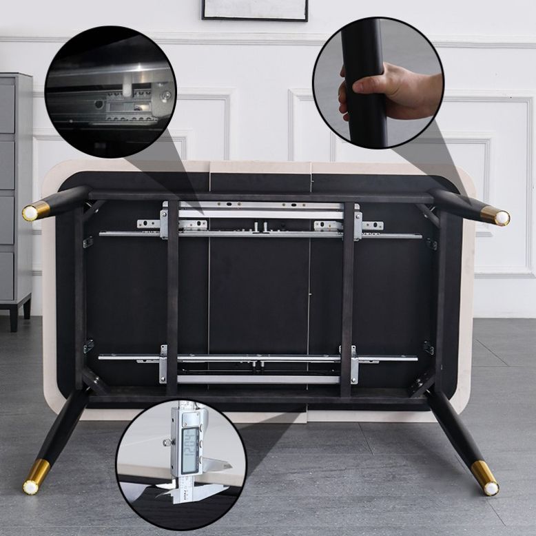 Modern 1/2/5/7 stuks dinette set rechthoekige eettafel set