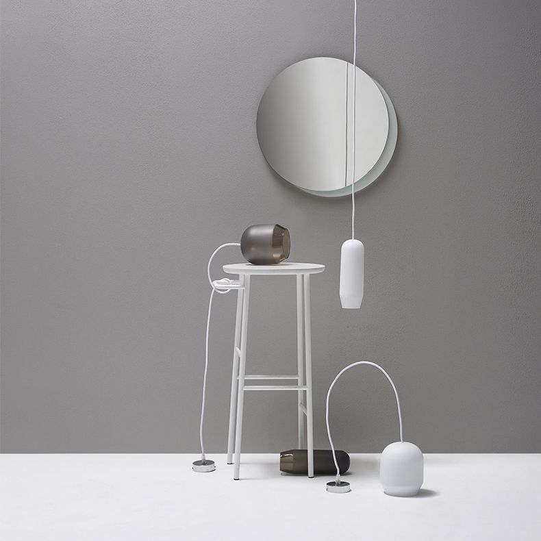 Contemporary Round Bar Stool Wooden Counter Bar Stool with Metal Legs