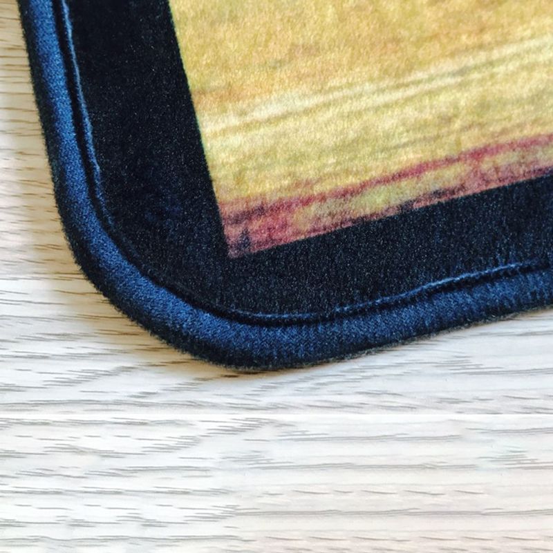 Alfombra de alfombra de cielo estrellado negro alfombra washbale para sala de estar para sala de estar