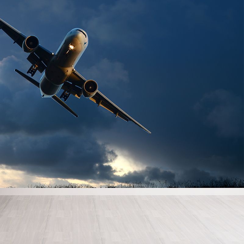 Aircraft Transportation Stain Resistant Wall Decor for Sitting Room, Made to Measure