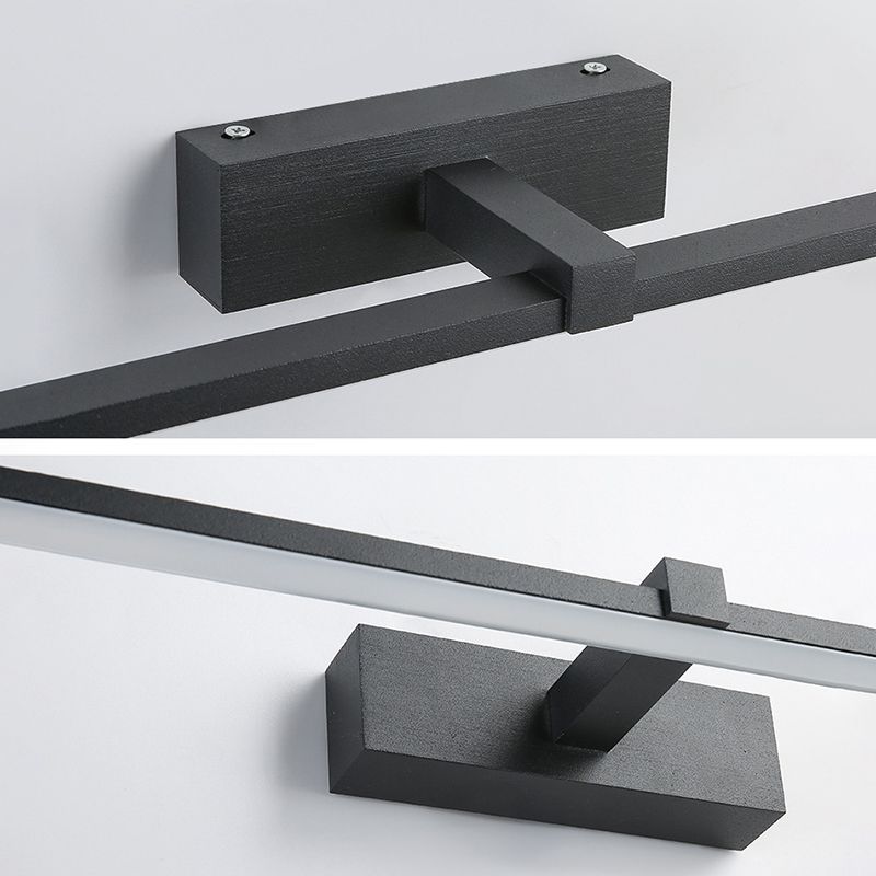 LED Mirror Cabinet Vanity Wall Light Anti-fogging Linear Vanity Sconce for Bathroom