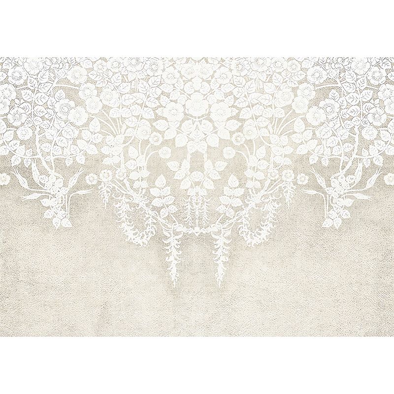 Illustration Ivy Wall Paper Murals Large Wall Decor for Bedroom, Customized Size Available