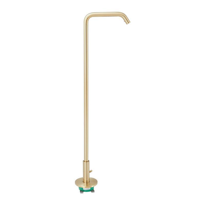 Tub Filler High Arc Handshower Lever Handle Copper Freestanding Tub Filler