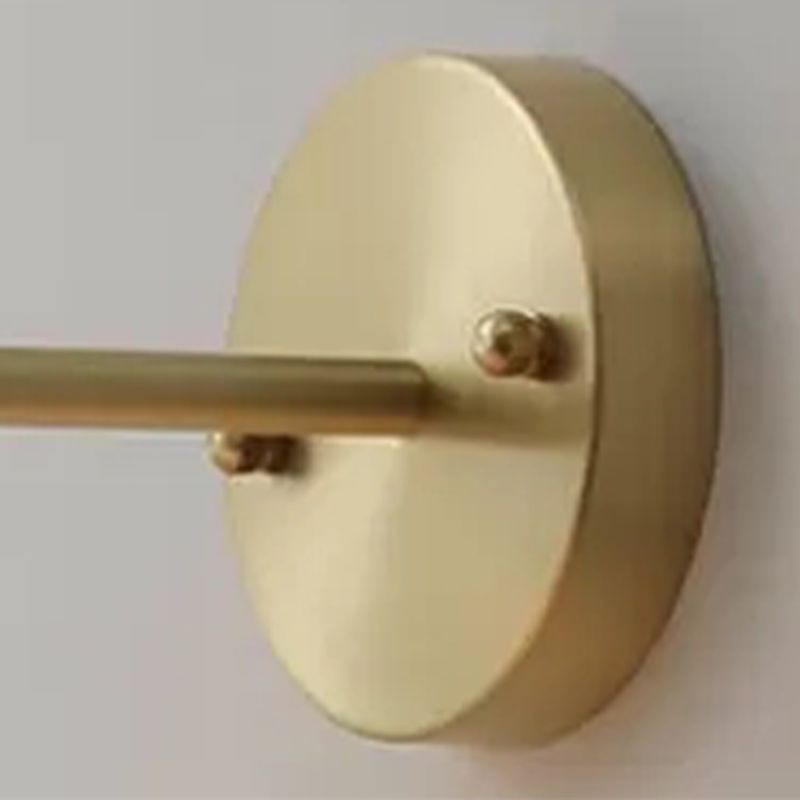 Industrial Style Tapered Shape Wall Sconce Ceramic 1 Sconce Light in White