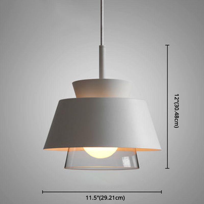 Ciotola a ciondolo Apparecchiatura illuminazione in stile contemporaneo sala da pranzo in metallo giù per il ciondolo illuminazione