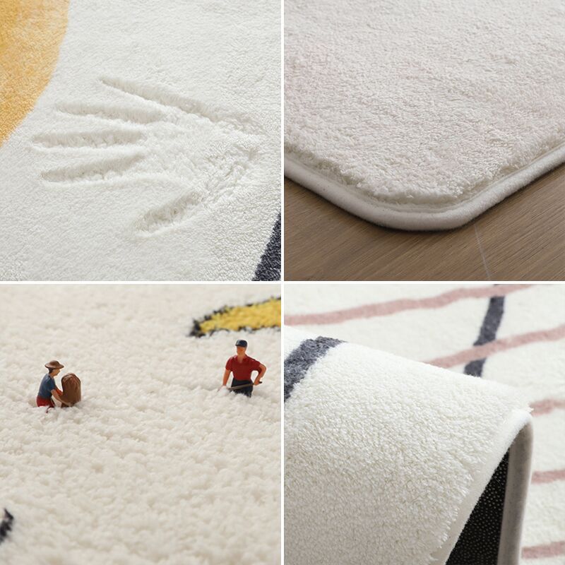 Morocco Carpet Southwestern Pattern Rug Polyester Pet Friendly Indoor Carpet