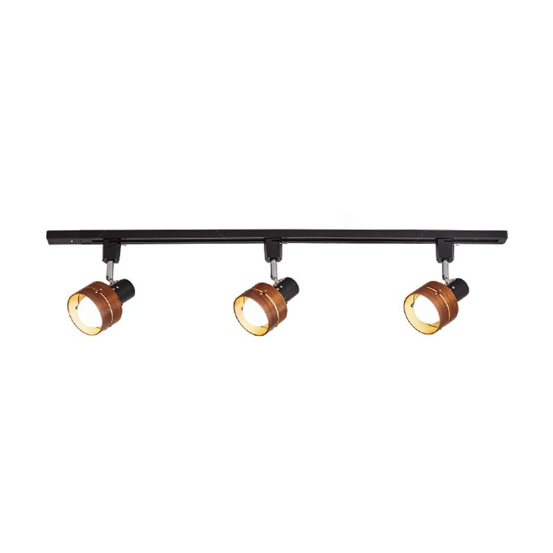 Cylinder Ceiling Flush Mount Contemporary Style Metal Ceiling Mount Light Fixture