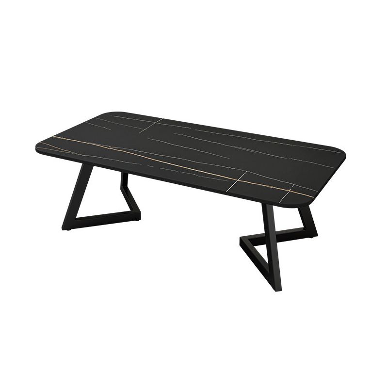 Slate Coffee Table Rectangle 17.7" High Coffee Cocktail Table