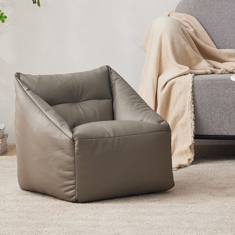 Faux Leather Chair 19.6" L x18.8 W x17.7"H  Arms Included Chair