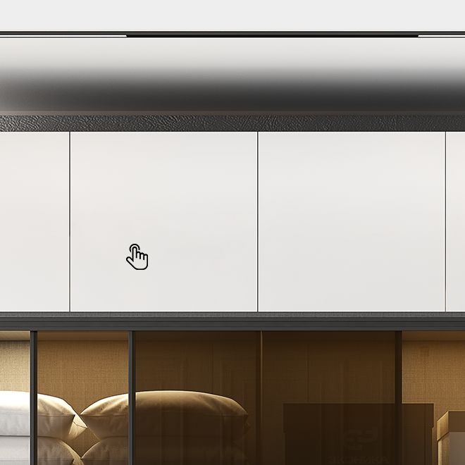 White and Black Wardrobe Armoire Engineered Wood Wardrobe Closet