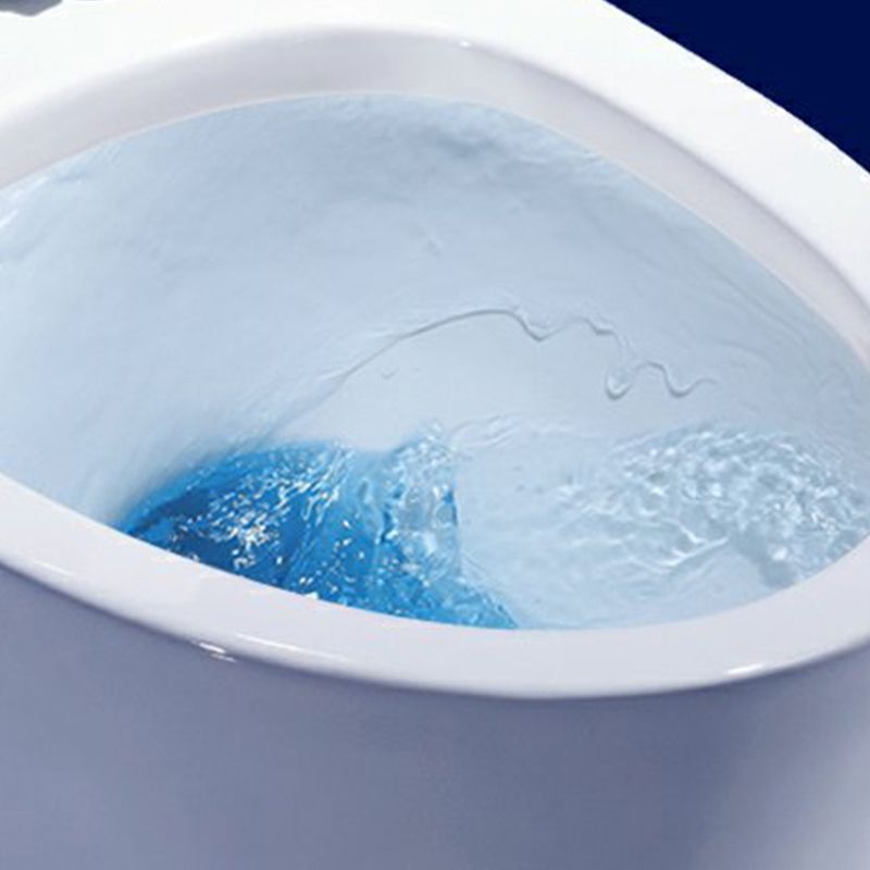 Modern Ceramic White Flush Toilet Floor Mount Urine Toilet for Washroom