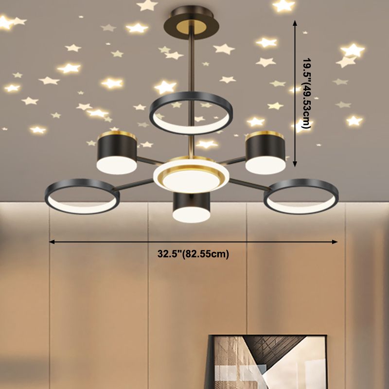 Luz de lujo moderno de estilo led de led de estilo LED Luz para sala de estar