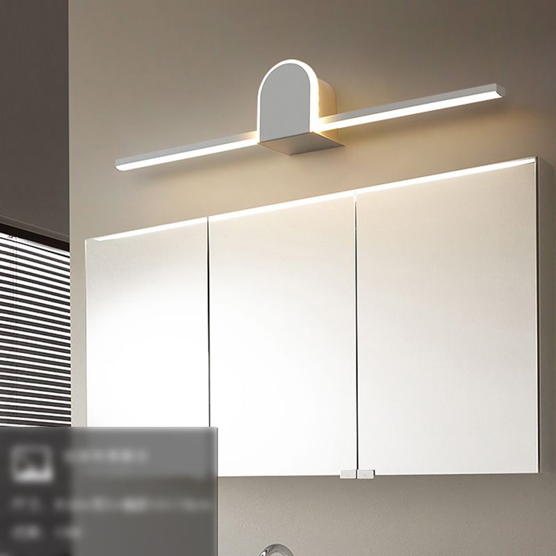 Minimalism Contemporary Style LED Vanity Wall Lighting Metal Vanity Sconce for Dresser Bathroom