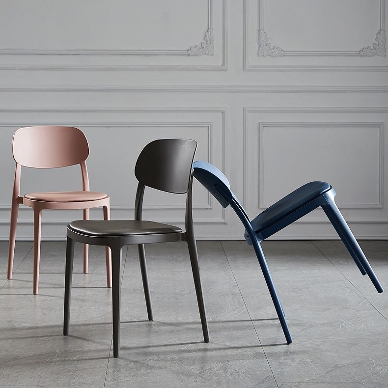Contemporary Dining and Accent Chairs Indoor-Outdoor Open Back Dining Chair