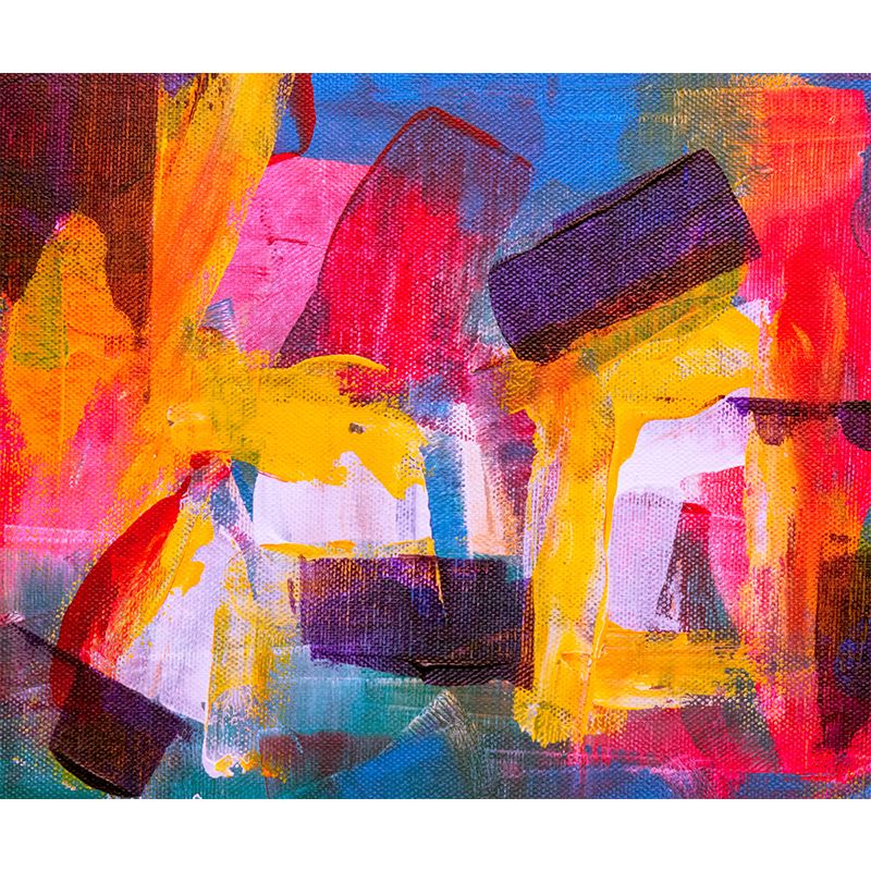 Oil Painting Wall Mural Mildew Resistant Wall Abstract Pattern Wallpaper Home Wall Mural