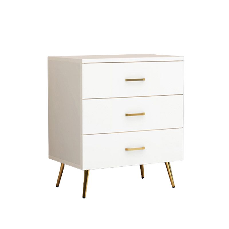 15.75" Wide Wood Accent Chest with Soft Close Drawers Scratch Resistant Chest