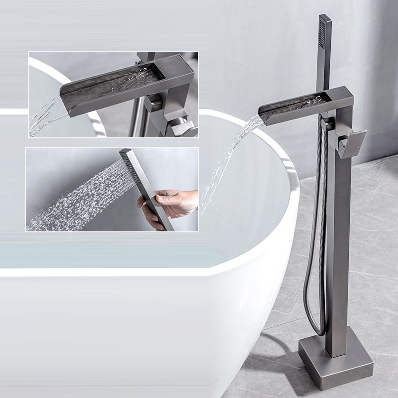 Modern Style Freestanding Faucet Floor Mounted Bathroom Faucet