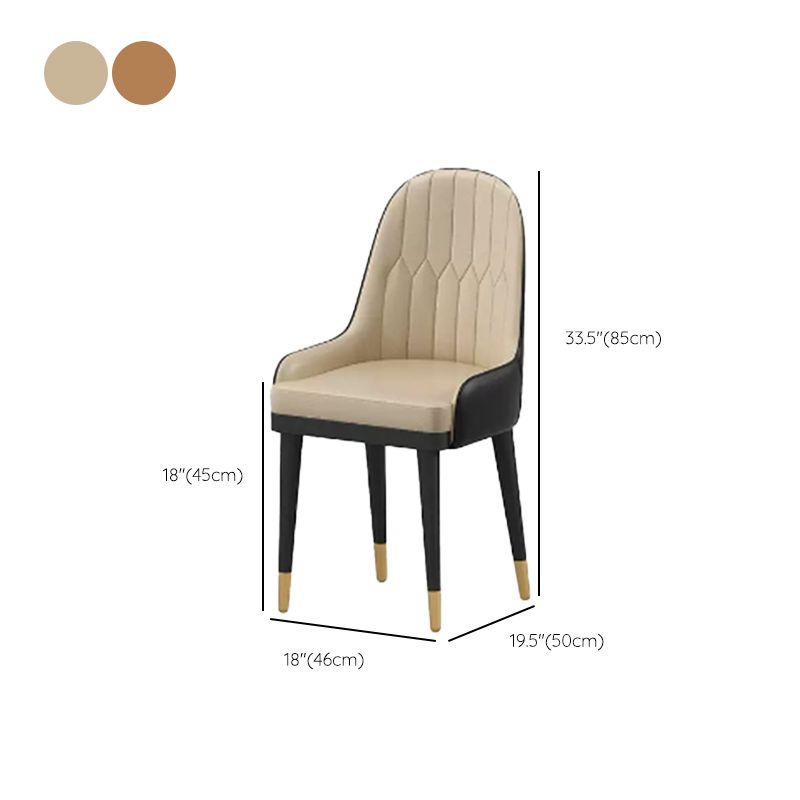 Glam Dining Table Set 1/2/7 Pcs Sintered Stone Dining Table and Upholstered Chairs