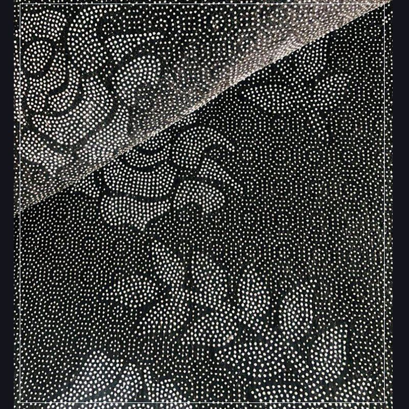 Rapis bohème jaune Polyester Flowers Area Rapis Nom-Slip Backing Tapis pour salon