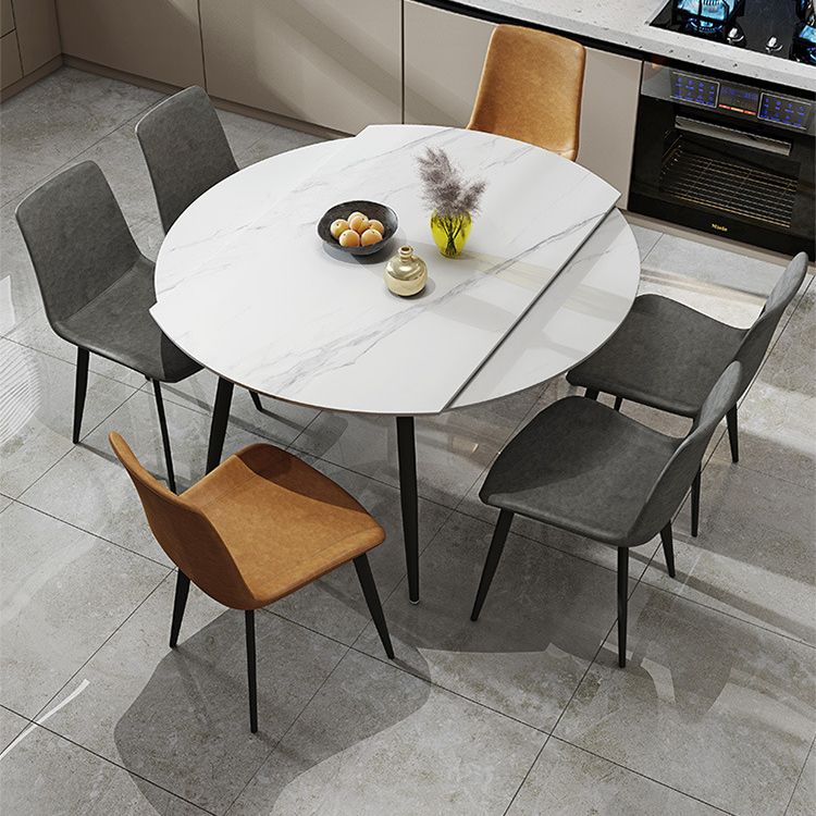 Modern 1/4/5/6/7 Pieces Dining Room Set Sintered Stone Dining Table