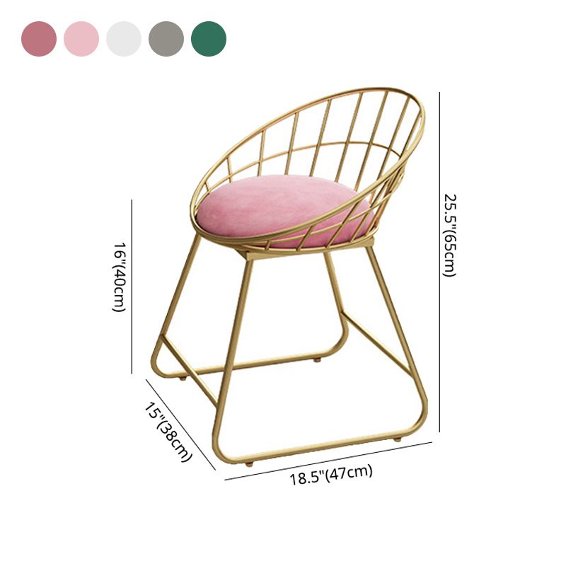 Silla auxiliar tapizada escandinava, sillas de comedor con respaldo de listones y acabado mate (juego de 2)