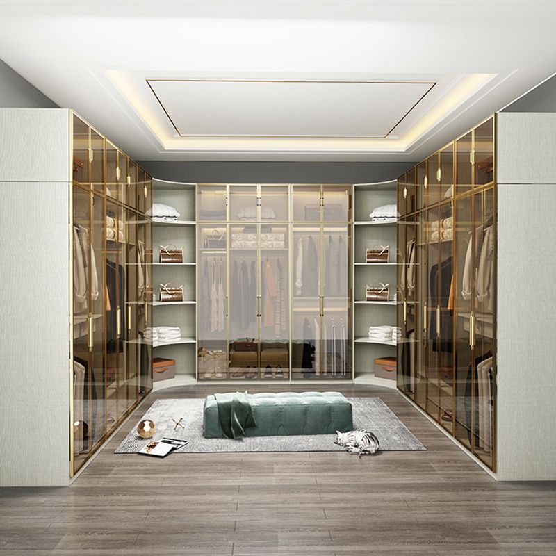 Modern Style Wardrobe White Colour Wooden Wardrobe Closet for Bedroom