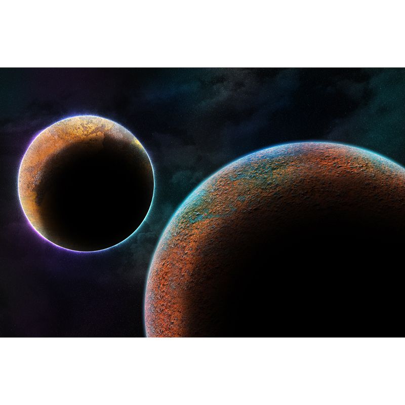 Full Size Outer Space Wall Mural Dreamy Sleeping Room Wall Decor, Customized Size