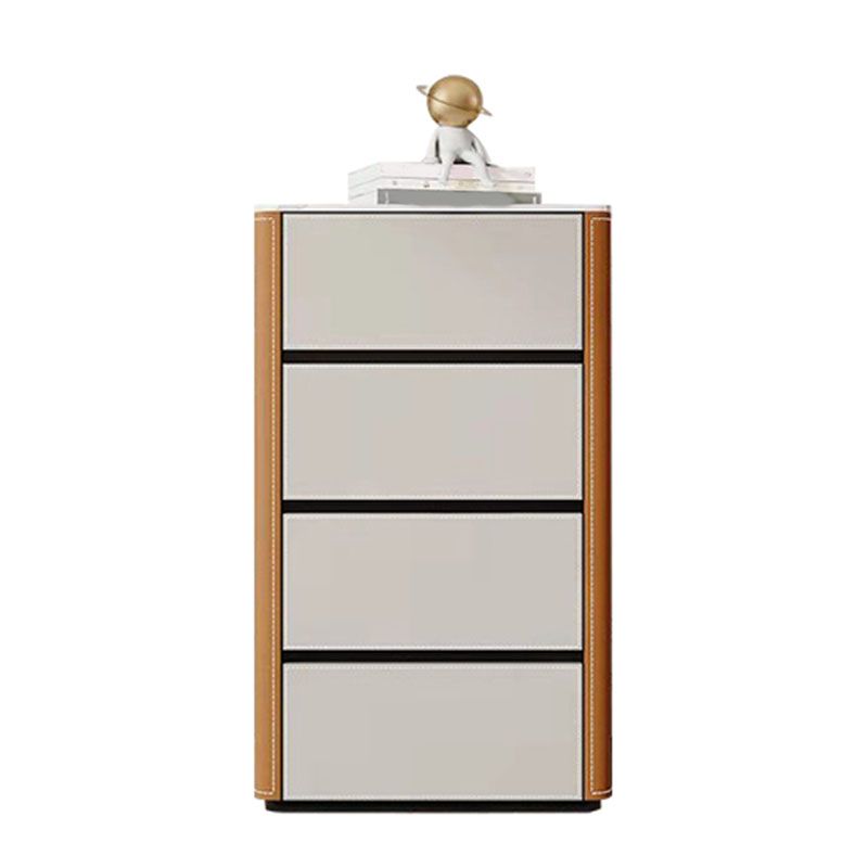 15.6-inch Width Glam Dresser Stone Storage Chest with 2/3/4 Drawers