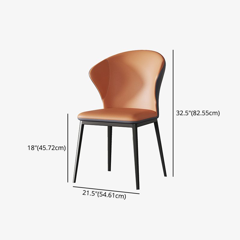 Contemporary Dining Sets with Sintered Stone Dining Table and Cushioned Chairs