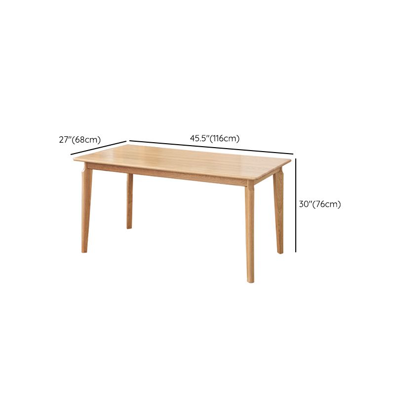 Solid Wood Dining Room Set Contemporary 1/5 Piece Dining Table Sets