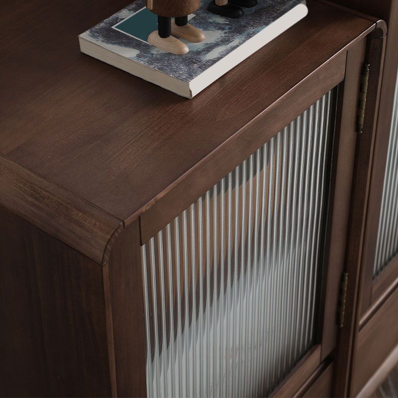 15.75" W Glass 1 - Door and 1 - Drawer Accent Chest, Dover Wood Chest